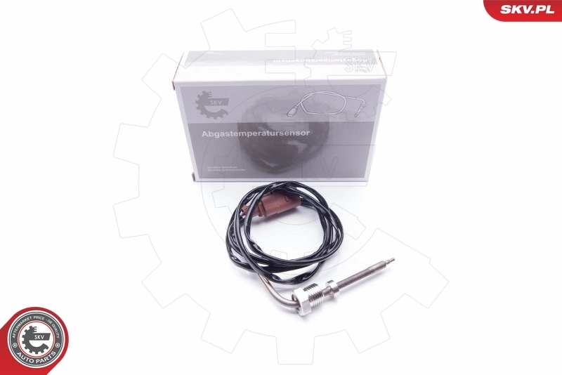 Sensor, exhaust gas temperature